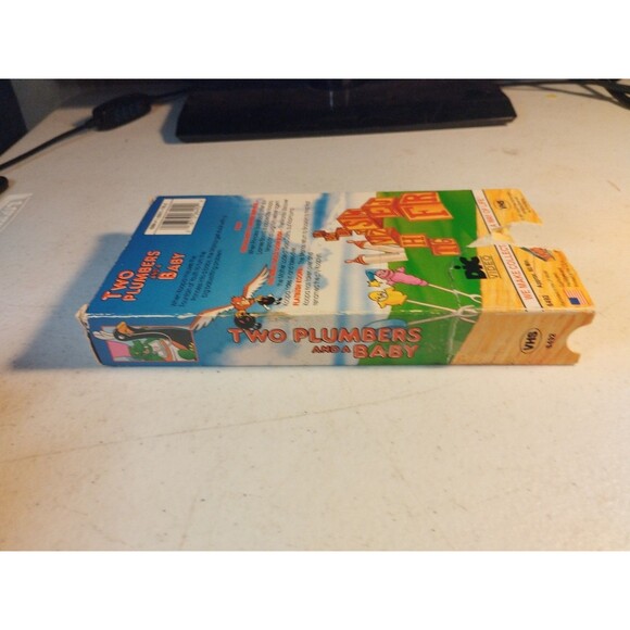 Super Mario Bros Super Show! Two Plumbers And A Baby (VHS, 1991) Nintendo RARE - Picture 6 of 8